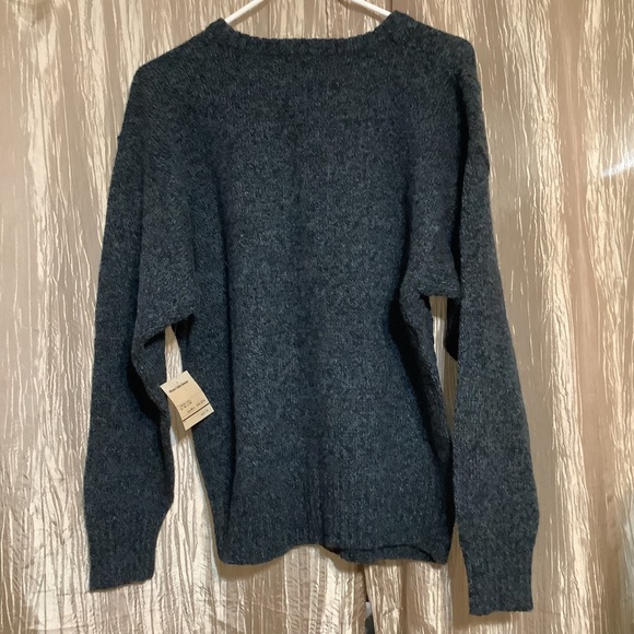 Picket and Post Vintage Misses Cable Sweater 100% Wool Shetland Size Large NWT - Picture 2 of 7